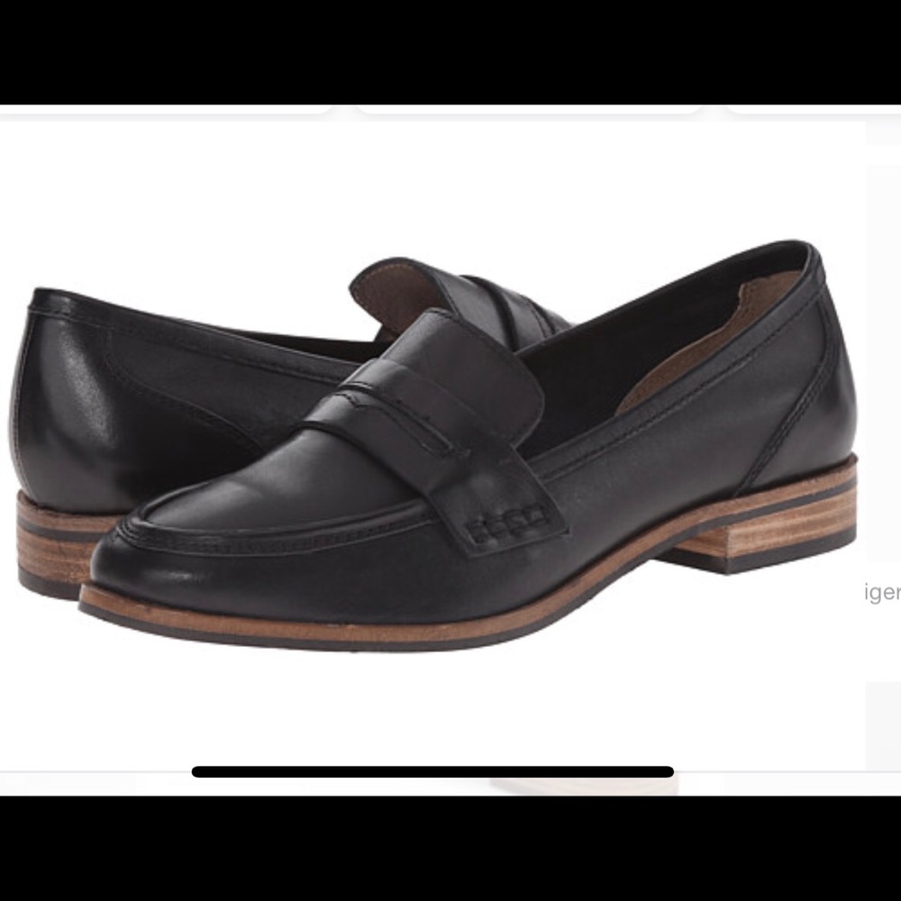 Black Seychelles Tiger Eye Loafers